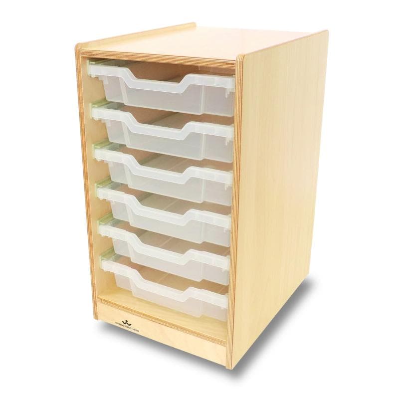 Whitney Brothers® Clear Tray Single Storage Cabinet | Cabinets | Modishstore-3