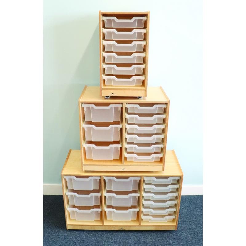 Whitney Brothers® Clear Tray Single Storage Cabinet | Cabinets | Modishstore-6