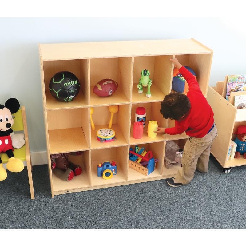 Whitney Brothers® 12 Cubby Backpack Storage Cabinet | Cabinets | Modishstore-2