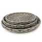 Vagabond Vintage Willow Serving Trays - Set of Three | Modishstore | Bins, Baskets & Buckets-3
