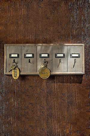 Vagabond Vintage Rustic Key Rack | Modishstore | Hooks & Racks-2