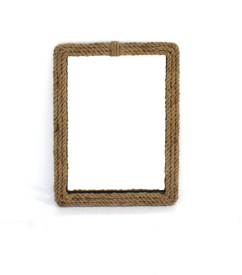 Screen Gems Wood Wall Mirror With Rope Frame - Set of 2 - WD-036 | Mirrors | Modishstore