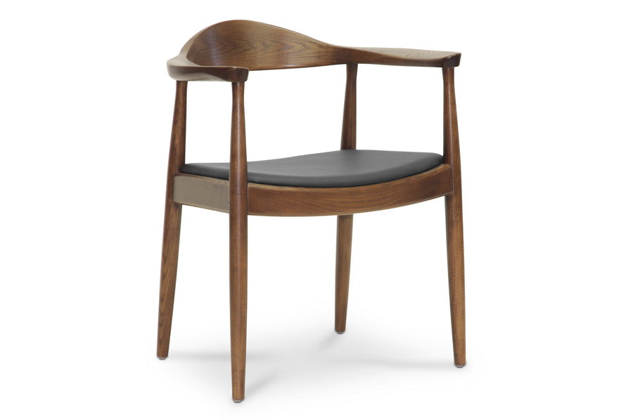 Baxton Studio Embick Mid-Century Modern Dining Chair | Modishstore | Dining Chairs - 4