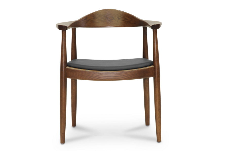 Baxton Studio Embick Mid-Century Modern Dining Chair | Modishstore | Dining Chairs - 3