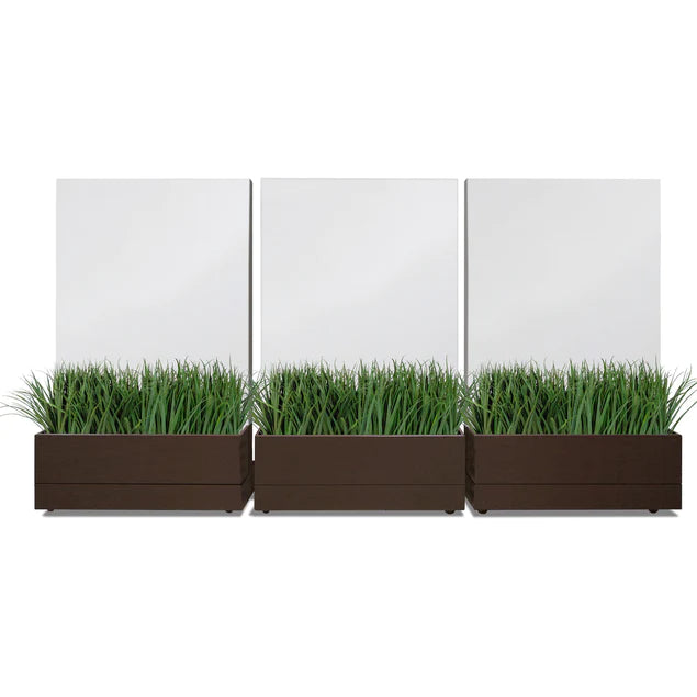 Movable Partition Wall, White By Gold Leaf Design Group | Wall Art | Modishstore - 4