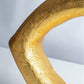 Gold Leaf Design Group Wood Ring Sculpture (Set of 2) | Sculptures | Modishstore-8