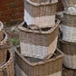 Vagabond Vintage Willow Square Basket Set of 3 | Modishstore | Bins, Baskets & Buckets-2