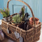 Vagabond Vintage 6-Compartment Wine Basket | Modishstore | Bins, Baskets & Buckets-2