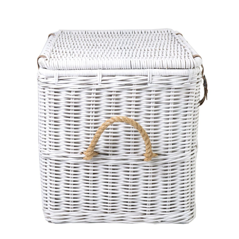 Boca Rattan Baskets and Jute Text-set of 2 by Jeffan | Bins, Baskets & Buckets | Modishstore - 6