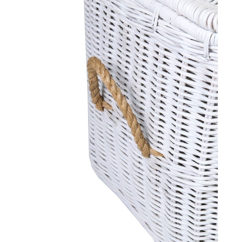 Boca Rattan Baskets and Jute Text-set of 2 by Jeffan | Bins, Baskets & Buckets | Modishstore - 7