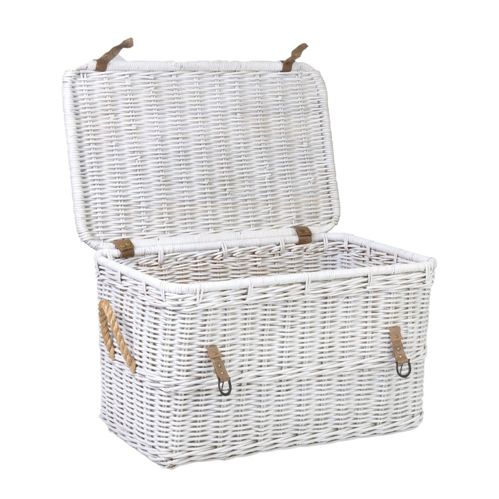 Boca Rattan Baskets and Jute Text-set of 2 by Jeffan | Bins, Baskets & Buckets | Modishstore - 8