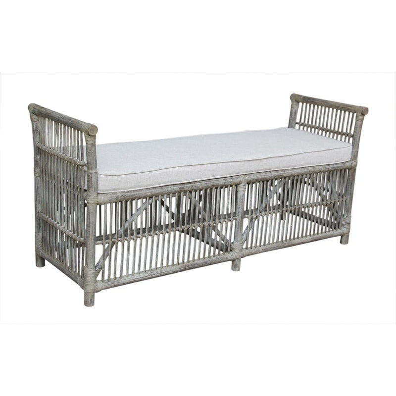 Winston Rattan Bench by Jeffan | Benches | Modishstore