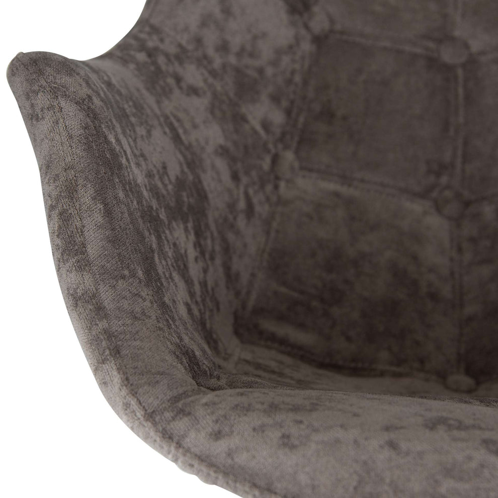 LeisureMod Willow Velvet Eiffel Base Rocking Chair | Rocking Chairs | Modishstore - 11
