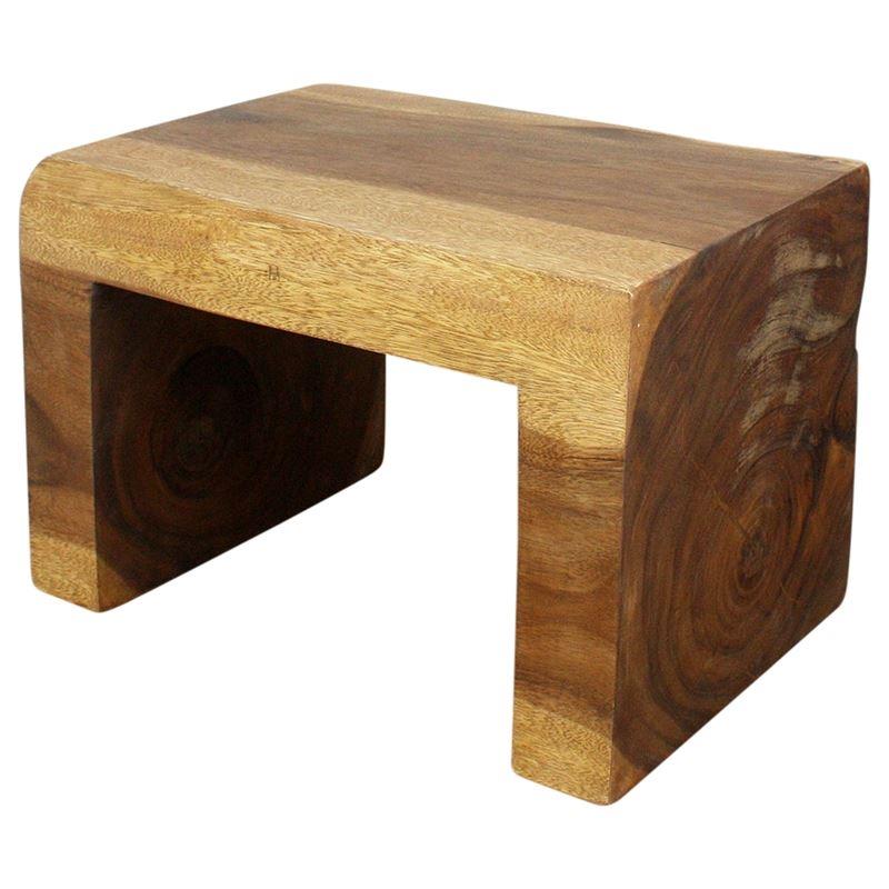 Haussmann Waterfall Table 24" - Walnut | End Tables | Modishstore-2