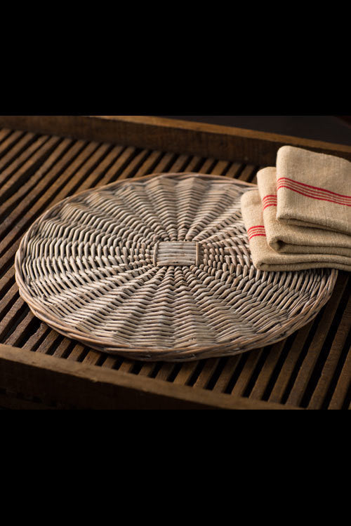 Vagabond Vintage Handmade Willow Tray - Set of 2 | Modishstore | Decorative Trays & Dishes