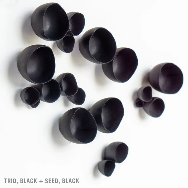 Wall Play Trio, Black Set Of 10 By Gold Leaf Design Group | Wall Decor | Modishstore - 2