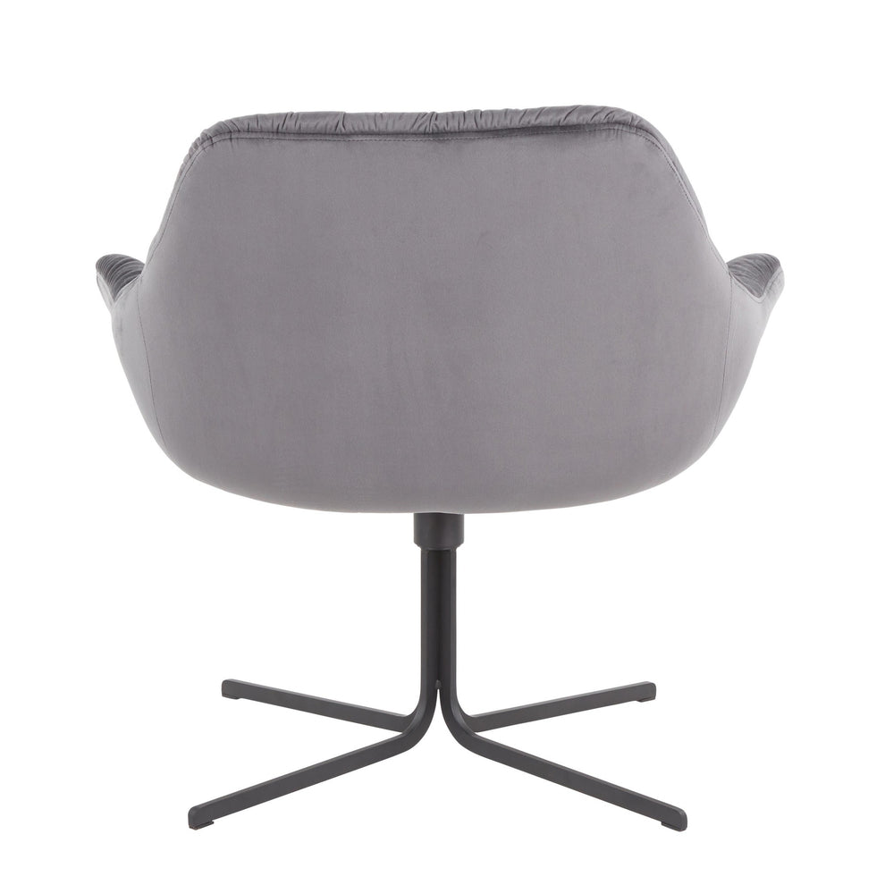 LumiSource Wayne Swivel Lounge Chair-3