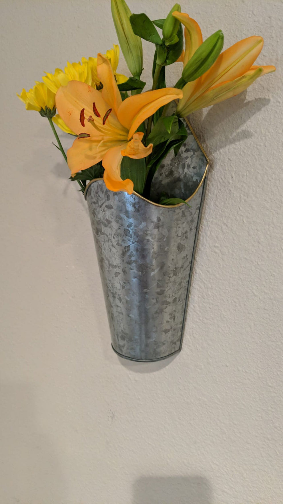 Coral  Conical Wall Planter- Set of 2 / Vase By Artisan Living | Vases | Modishstore | AL871-3