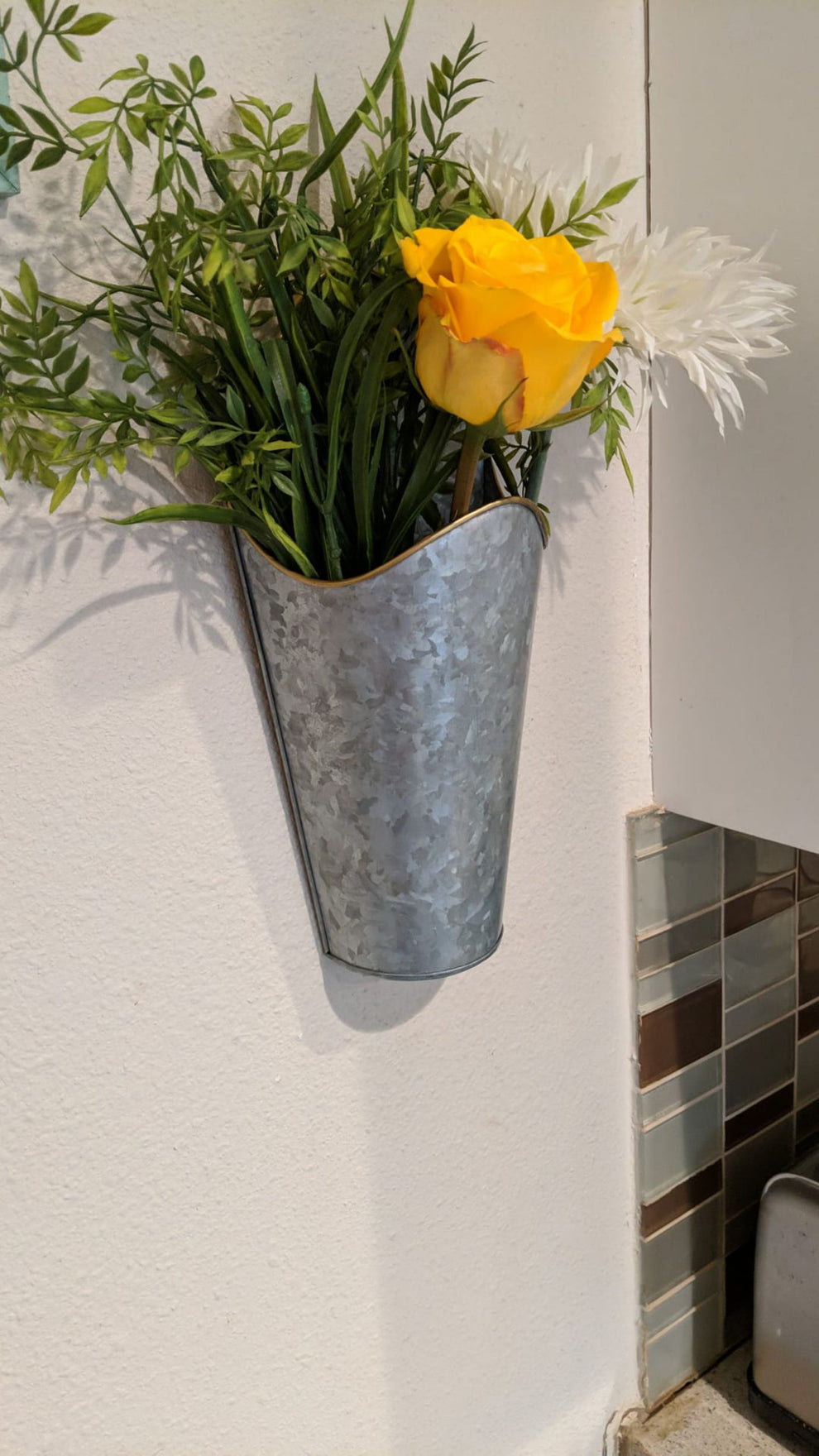 Coral  Conical Wall Planter- Set of 2 / Vase By Artisan Living | Vases | Modishstore | AL871-2