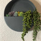 Wall Planters- Zinc Indoor/Outdoor Planters-Circle & Semi Circle by Artisan Living | ModishStore | Planters, Troughs & Cachepots-6