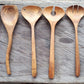 Sakura Teak Serving Spoon Collection : Set of 6   AL364 | Dinnerware | Modishstore-