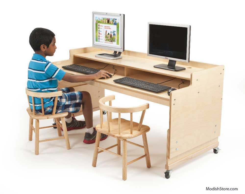 Whitney Brothers Adjustable Computer Desk | Kids Collection | Modishstore