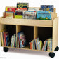Whitney Brothers Mobile Book Storage Island | Bookcases | Modishstore