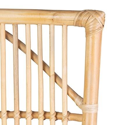 Winston Rattan High Back Arm Chair by Jeffan | Armchairs | Modishstore - 12