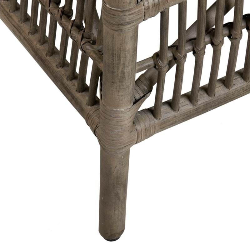 Winston Rattan High Back Arm Chair by Jeffan | Armchairs | Modishstore - 4