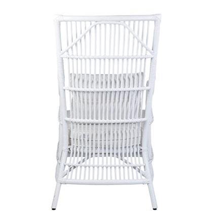 Winston Rattan High Back Arm Chair by Jeffan | Armchairs | Modishstore - 16