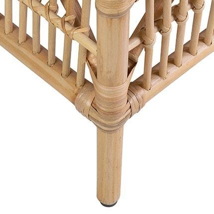 Winston Rattan High Back Arm Chair by Jeffan | Armchairs | Modishstore - 10