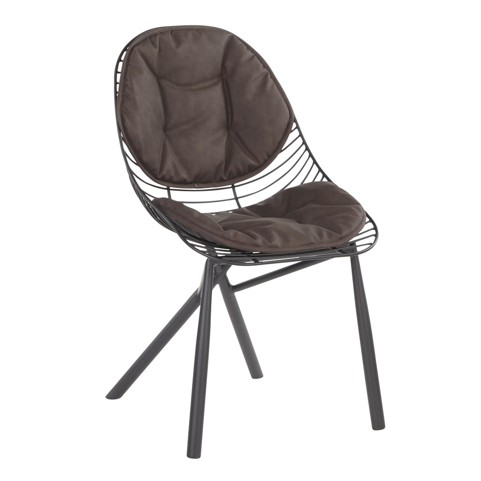 LumiSource Wired Chair - Set of 2 | Modishstore | Dining Chairs - 7