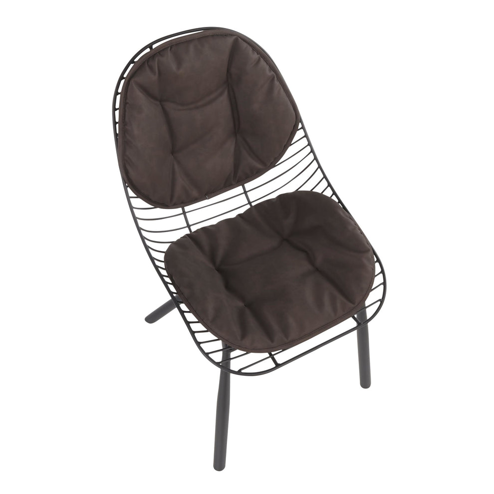 LumiSource Wired Chair - Set of 2 | Modishstore | Dining Chairs - 3