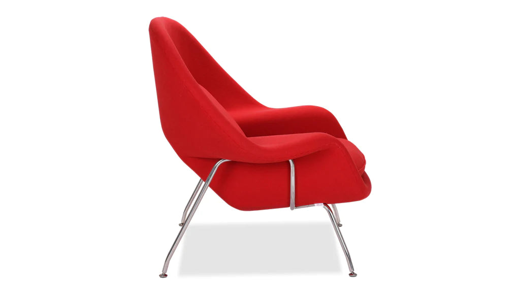 Haven Lounge Chair & Ottoman, Black By Modholic | Lounge Chairs | Modishstore - 18