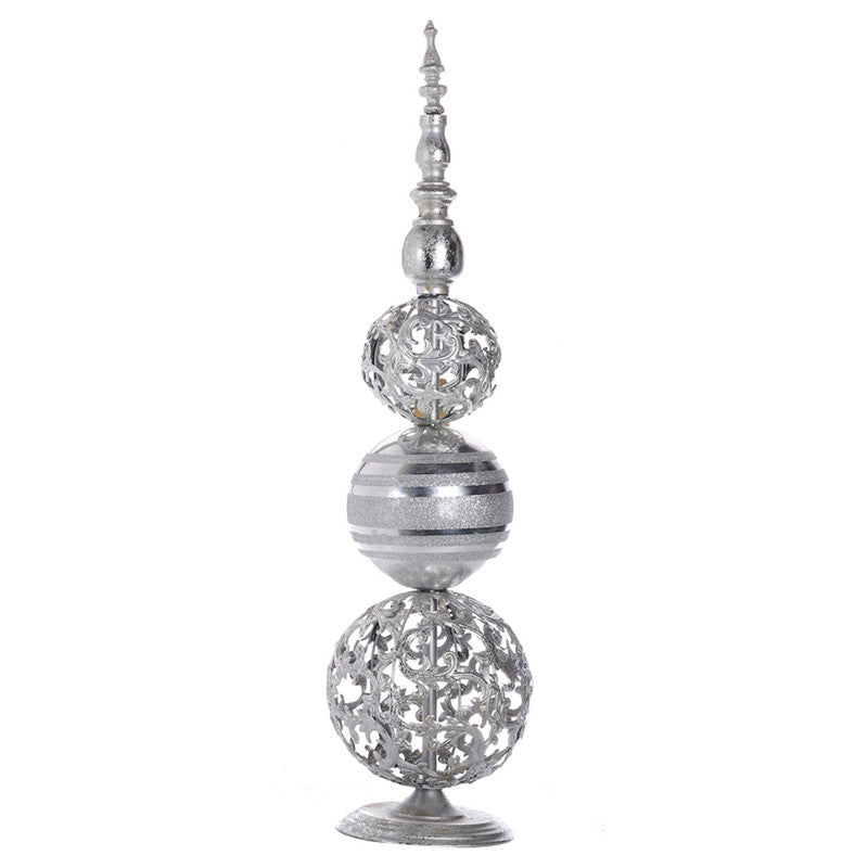 A&B Home Holiday 30" H Ball Topiary - Set Of 2 | Holiday | Modishstore