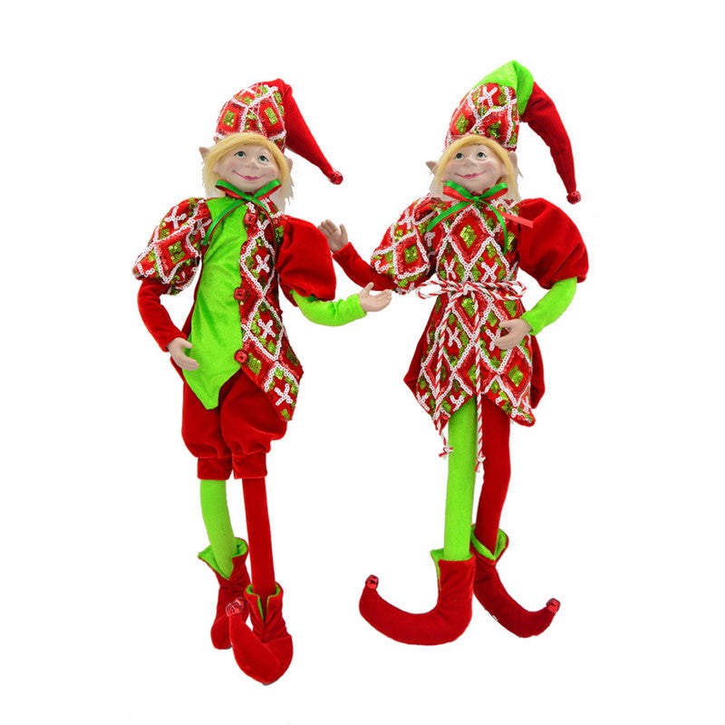 A&B Home Hanging Elf - Set of 2 | Holiday | Modishstore - 2