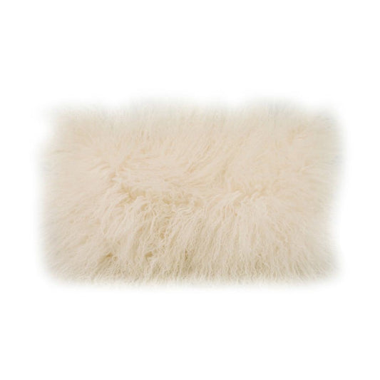Moe's Home Collection Lamb Fur Pillow - Rectangle
