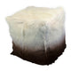 Goat Fur Pouf - 16" Sq By Moe's Home Collection