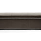 baxton studio dennehy dark brown modern ottoman | Modish Furniture Store-2