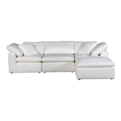 Terra Condo Lounge Modular Sectional Livesmart Fabric Cream By Moe's Home Collection