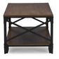 baxton studio greyson vintage industrial antique bronze occasional cocktail coffee table | Modish Furniture Store-3