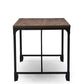 baxton studio greyson vintage industrial antique bronze home office wood desk | Modish Furniture Store-4