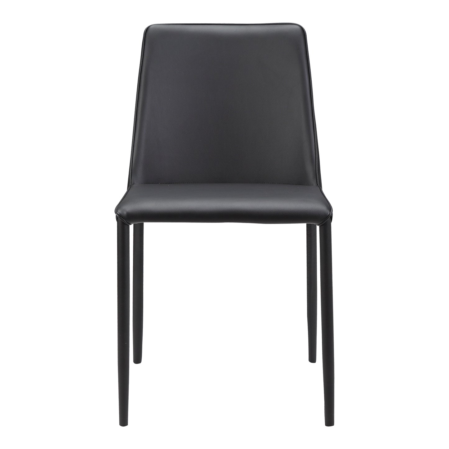 Nora Pu Dining Chair Black-M2 (Set Of 2) By Moe's Home Collection | Dining Chairs | Modishstore - 1