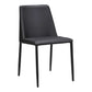 Nora Pu Dining Chair Black-M2 (Set Of 2) By Moe's Home Collection