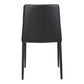 Nora Pu Dining Chair Black-M2 (Set Of 2) By Moe's Home Collection | Dining Chairs | Modishstore - 3