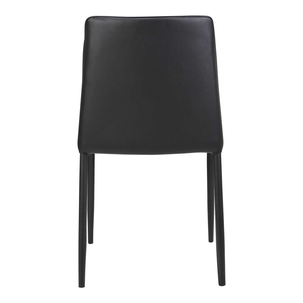 Nora Pu Dining Chair Black-M2 (Set Of 2) By Moe's Home Collection | Dining Chairs | Modishstore - 3
