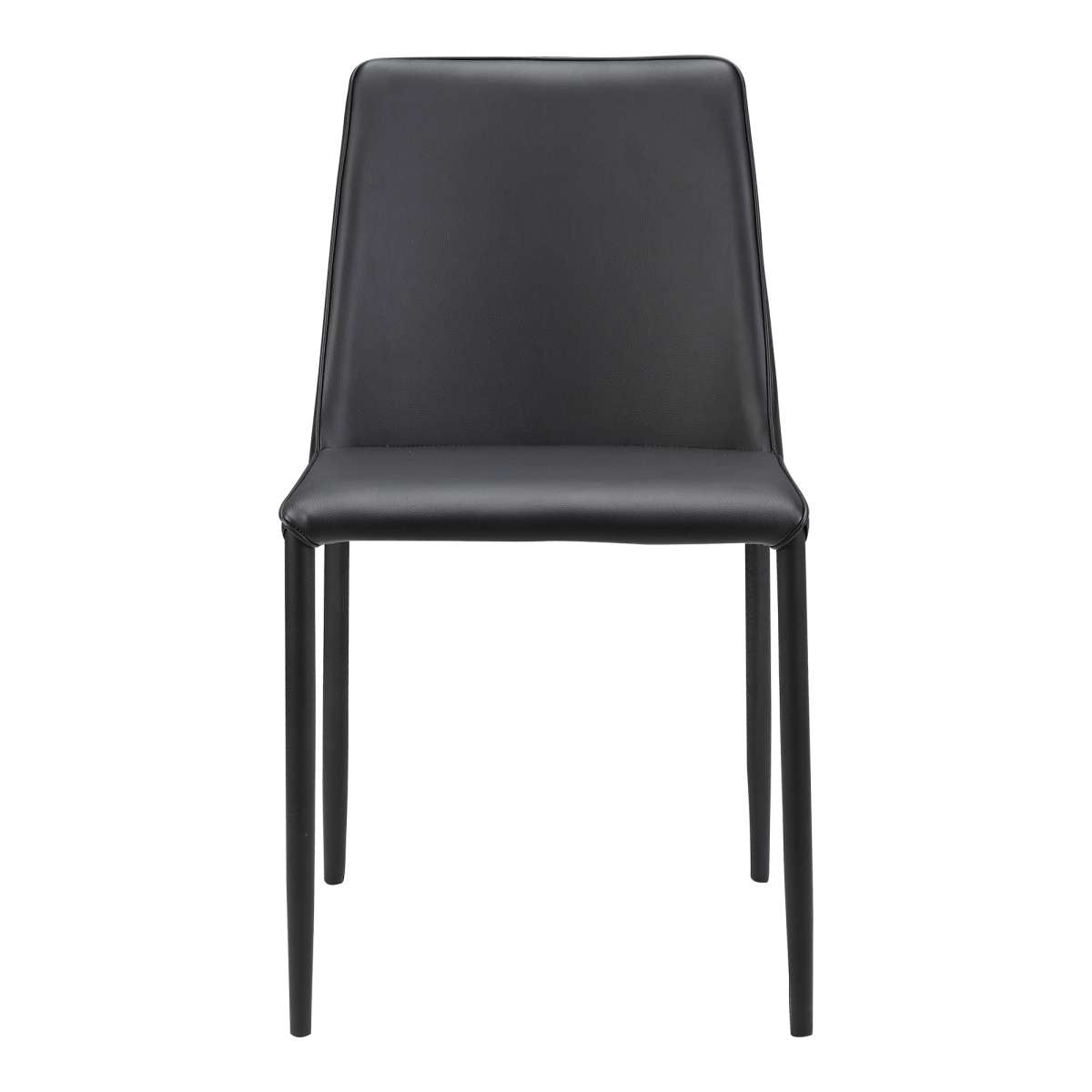 Nora Pu Dining Chair Black-M2 (Set Of 2) By Moe's Home Collection | Dining Chairs | Modishstore - 6