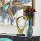 Moe's Home Collection Teardrop Vase Blue | Modishstore | Vases-2