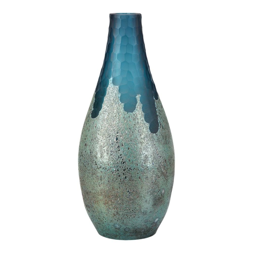 Moe's Home Collection Teardrop Vase Blue | Modishstore | Vases-5