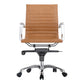 OMEGA SWIVEL OFFICE CHAIR LOW BACK TAN | Modishstore | Office Chairs